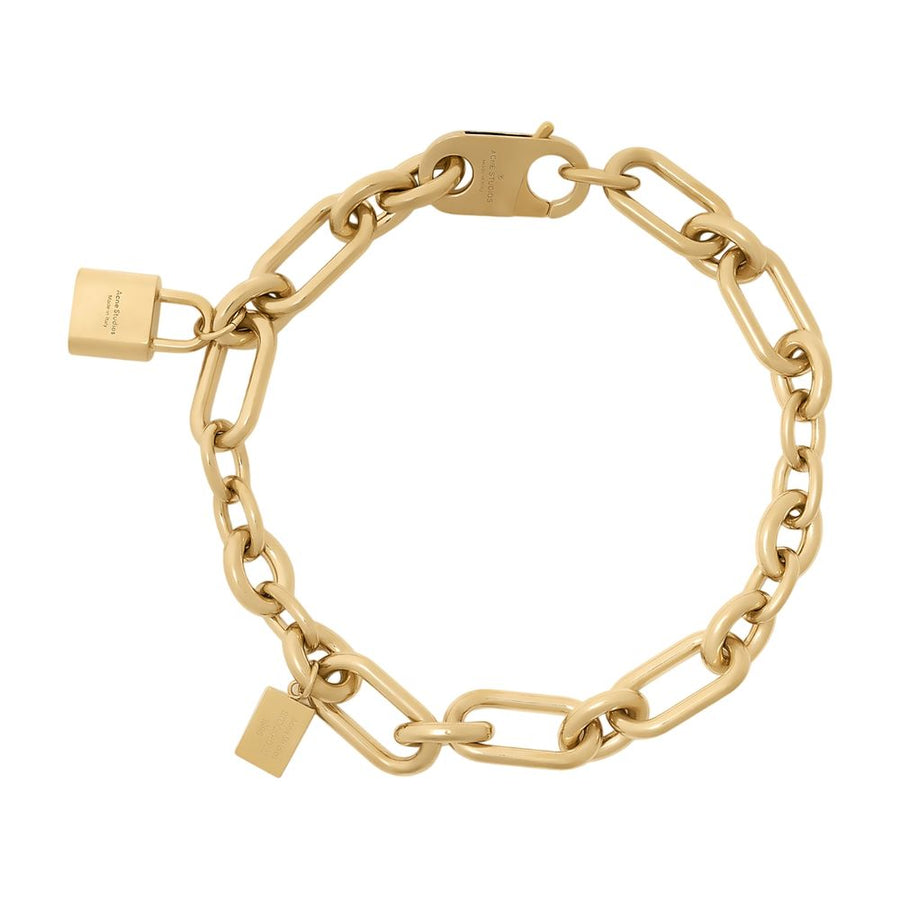 Acne Studios metal bracelet in gold