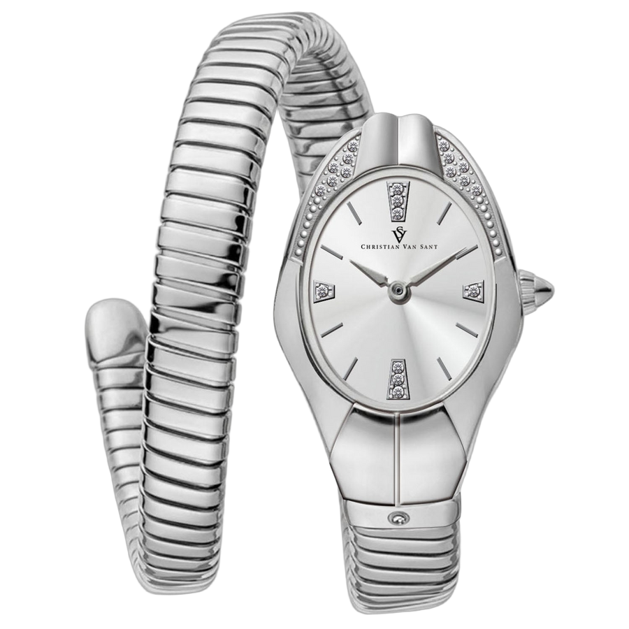 Christian Van Sant watch in silver