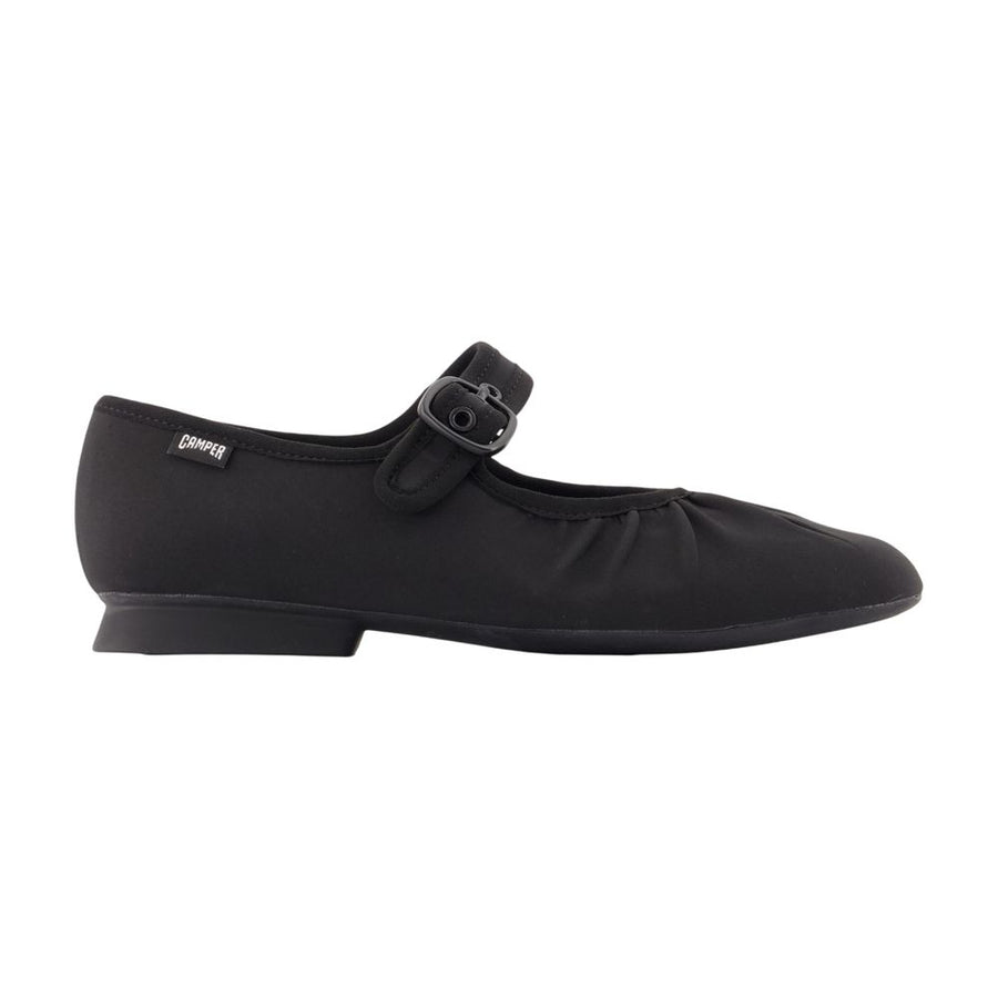 Aura Ballerinas - Camper Synthetic Black Shoes / Flat-shoes