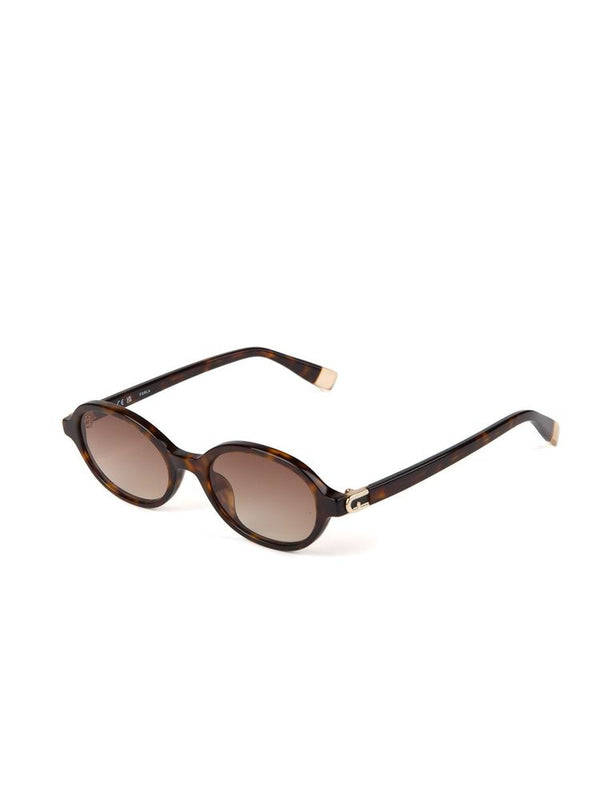 Furla SFU972 Acetate sunglasses in brown