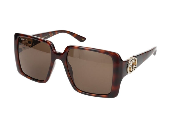 Gucci GG1692S Injected acetate sunglasses in havana