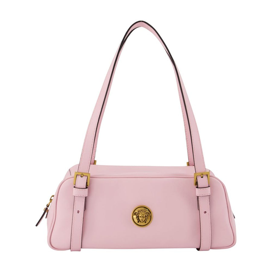 Versace Lambskin shoulder bag in pink