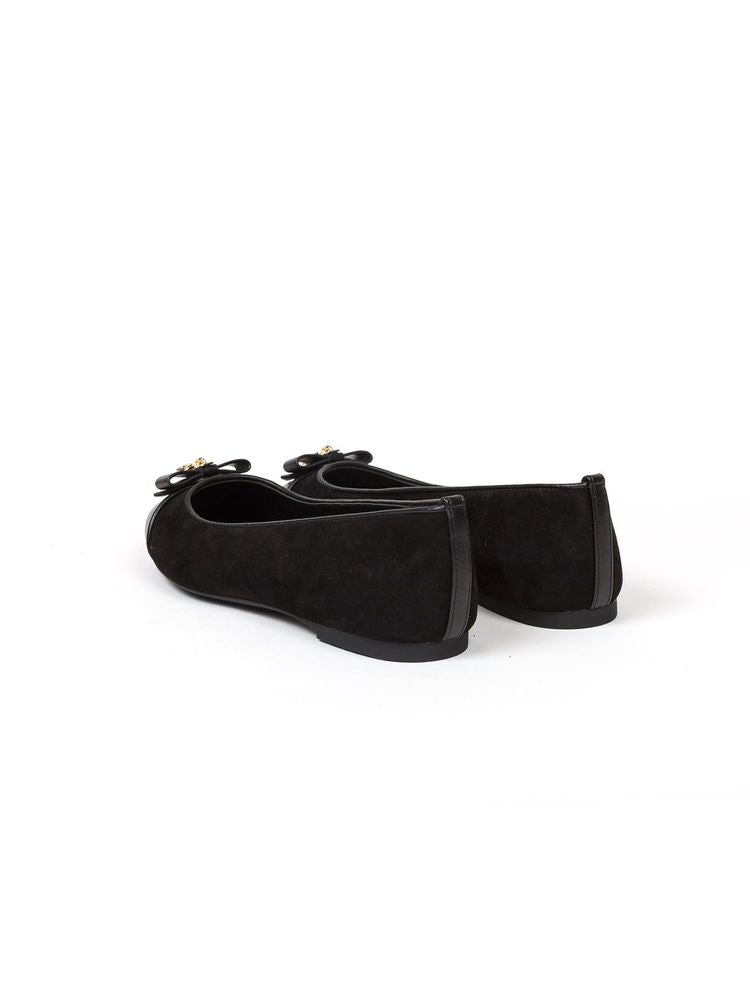 Michael Kors 89.4% Coated Canvas ballet flat in black