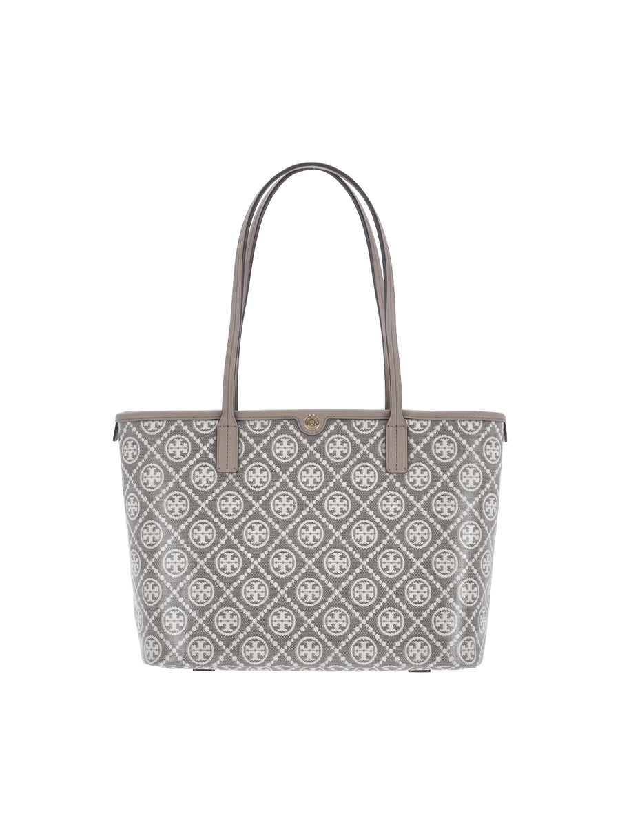 Tory Burch 100% Cotton tote bag in gray