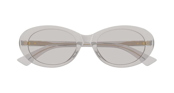 Bottega Veneta BV1415SK Recycled Acetate frame sunglasses in gray