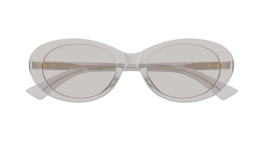 Bottega Veneta BV1415SK Recycled Acetate frame sunglasses in gray