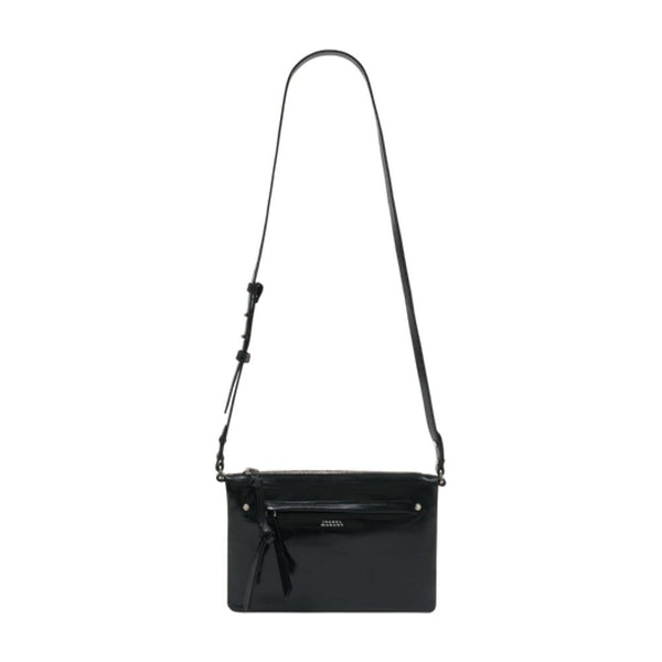 Isabel Marant Calfskin shoulder bag in black