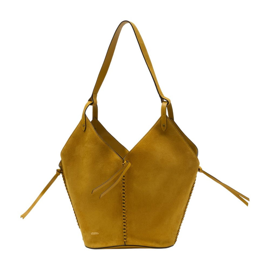 Isabel Marant Calfskin shoulder bag in yellow