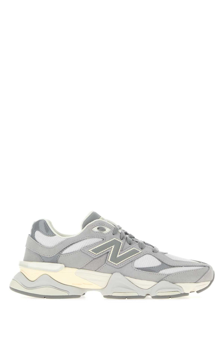 Grey Mesh And Suede 9060 Sneakers Angora
