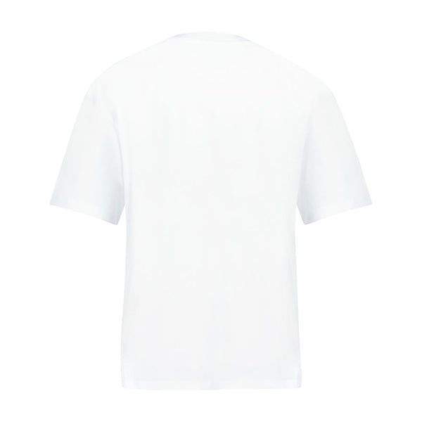 Ganni Cotton t-shirt in white