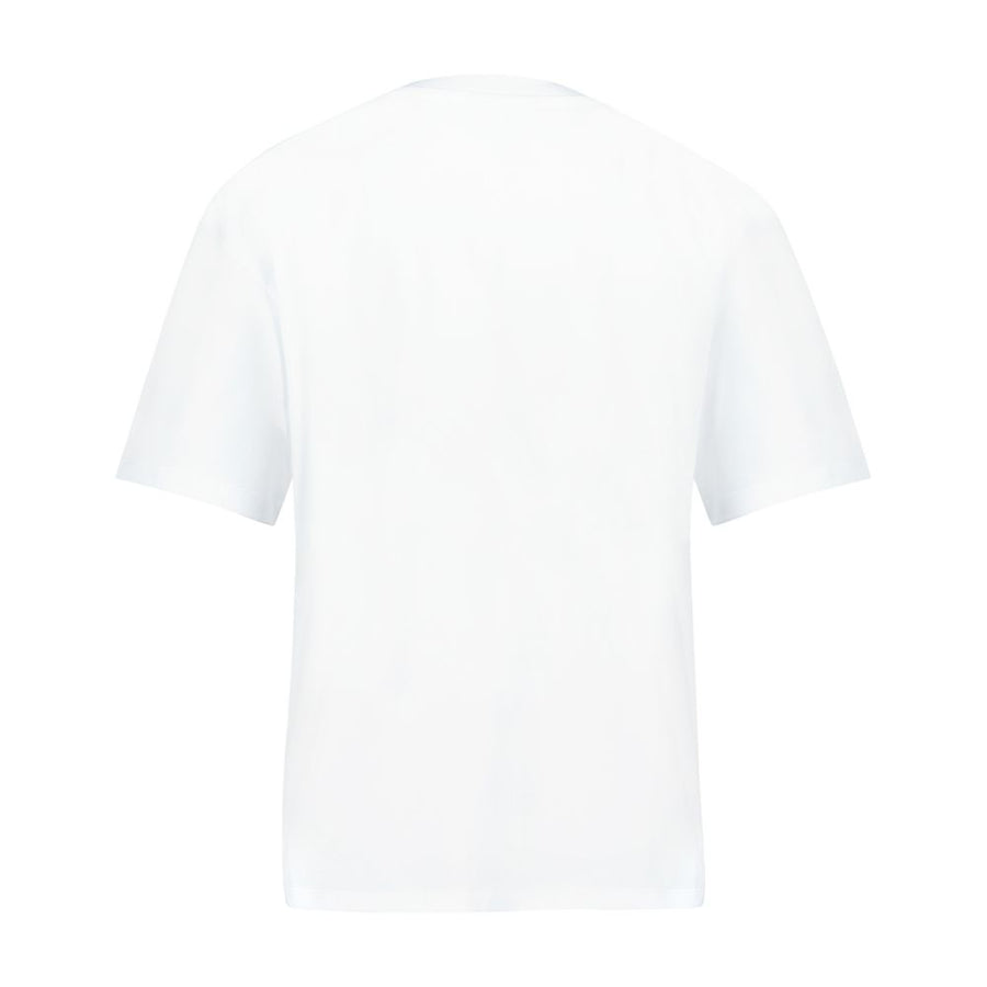 Ganni Cotton t-shirt in white