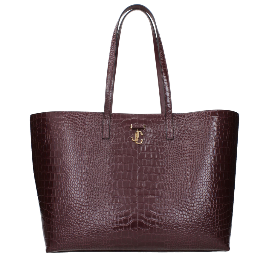 Jimmy Choo shoulder bag in burgundy