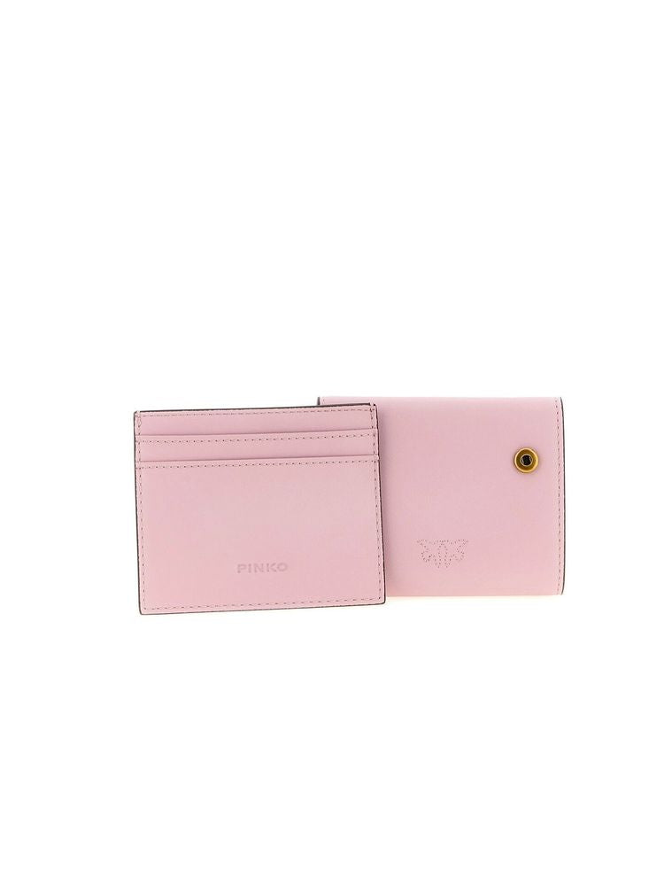 Pinko 100% Cow Leather wallet in pink