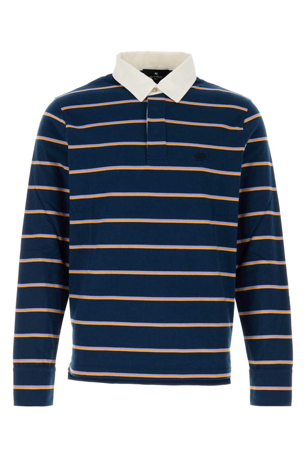 Embroidered Cotton Polo Shirt Ri083 Exterior