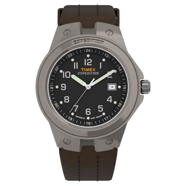 Timex Stainless steel case watch in gray