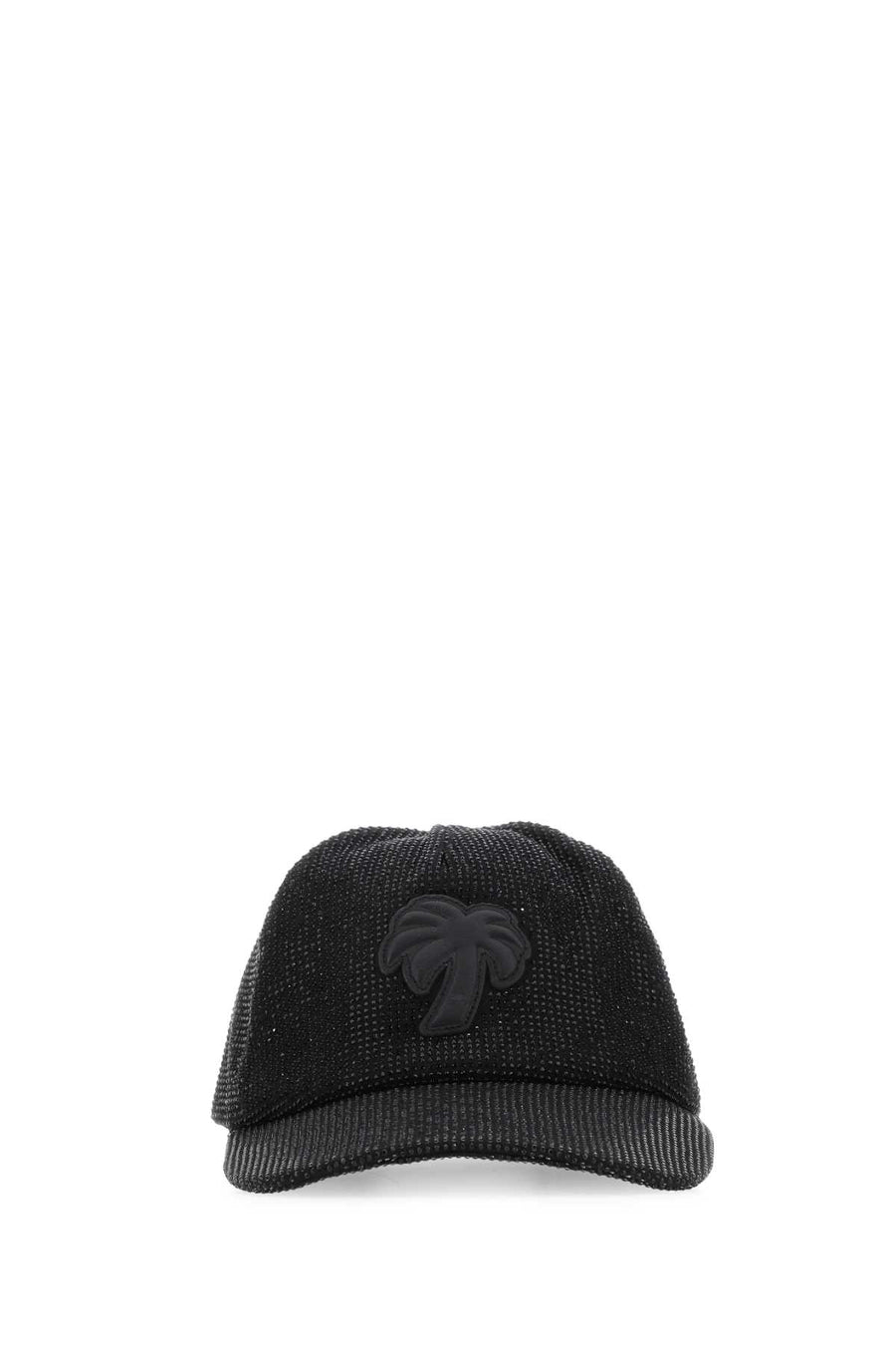 Palm Angels CAPPELLO Exterior: 100% Cotton baseball cap in black