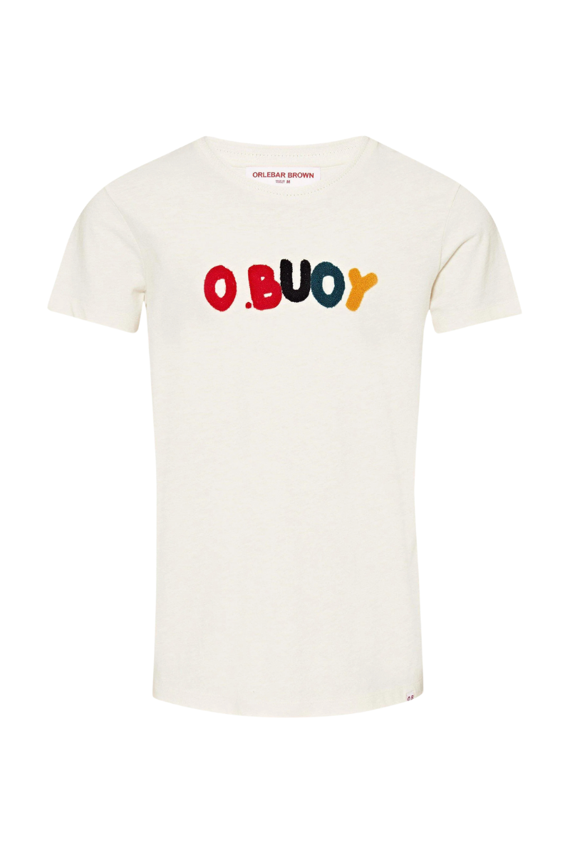 Orlebar Brown 86% Organic cotton t-shirt in white