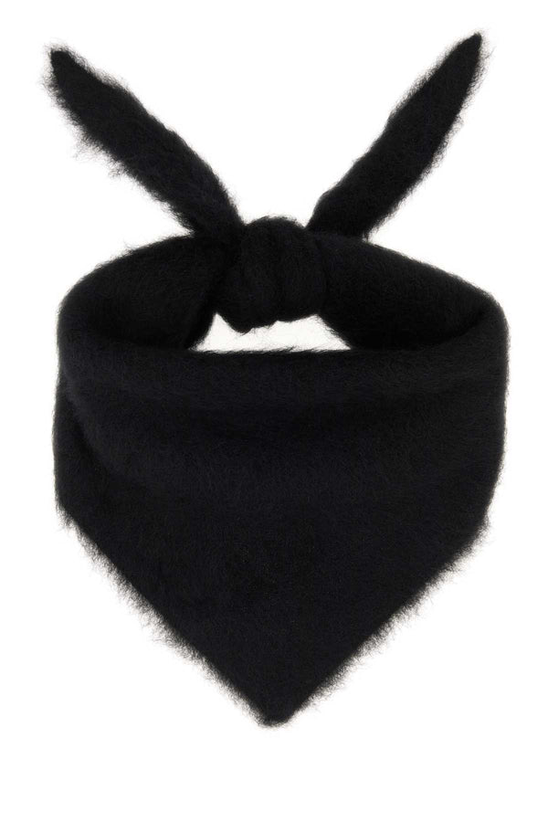 Triangle Scarf Black Sciarpe E Foulard
