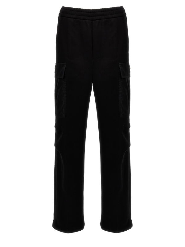 Black Cotton Joggers (workout Pants)