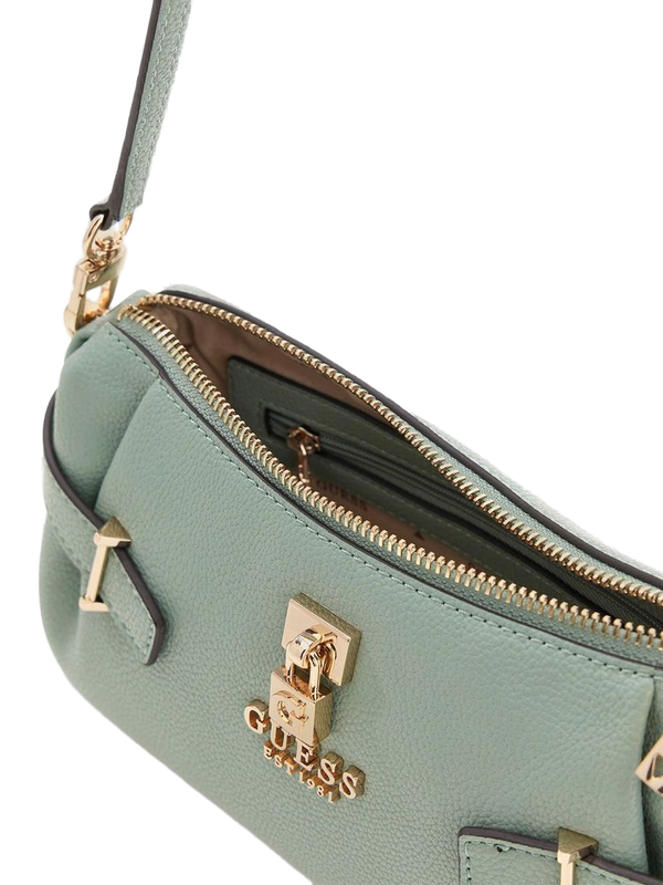 Guess 100% Polyurethane crossbody bag in green