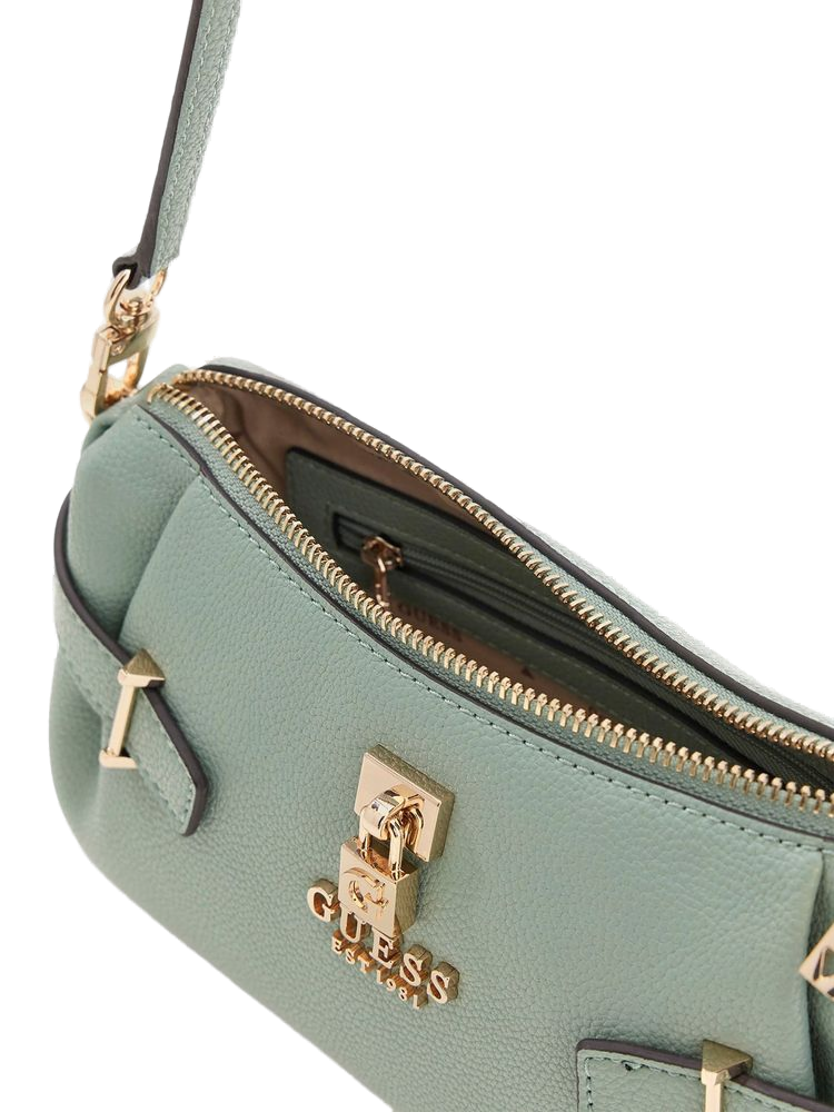 Guess 100% Polyurethane crossbody bag in green