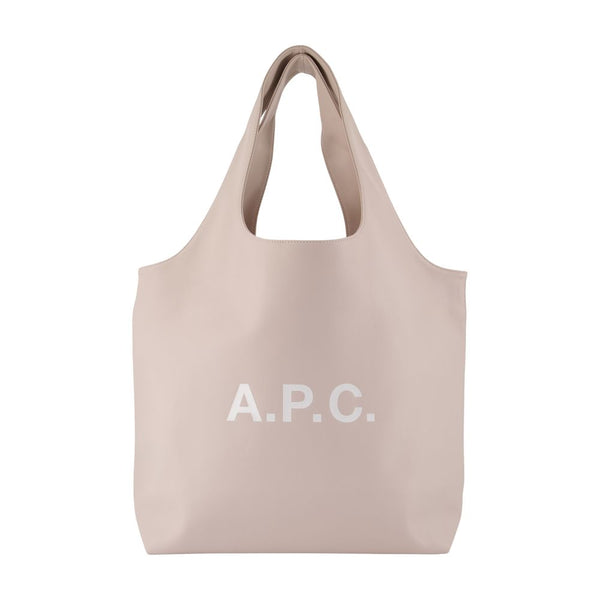 A.P.C. Synthetic tote bag in beige