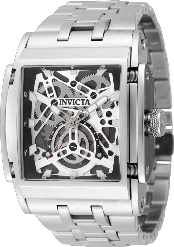 Invicta watch in silver