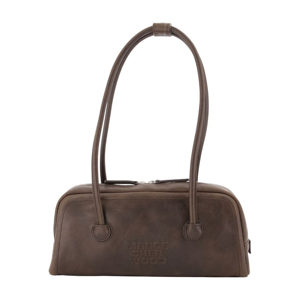 Margesherwood cowhide shoulder bag in brown