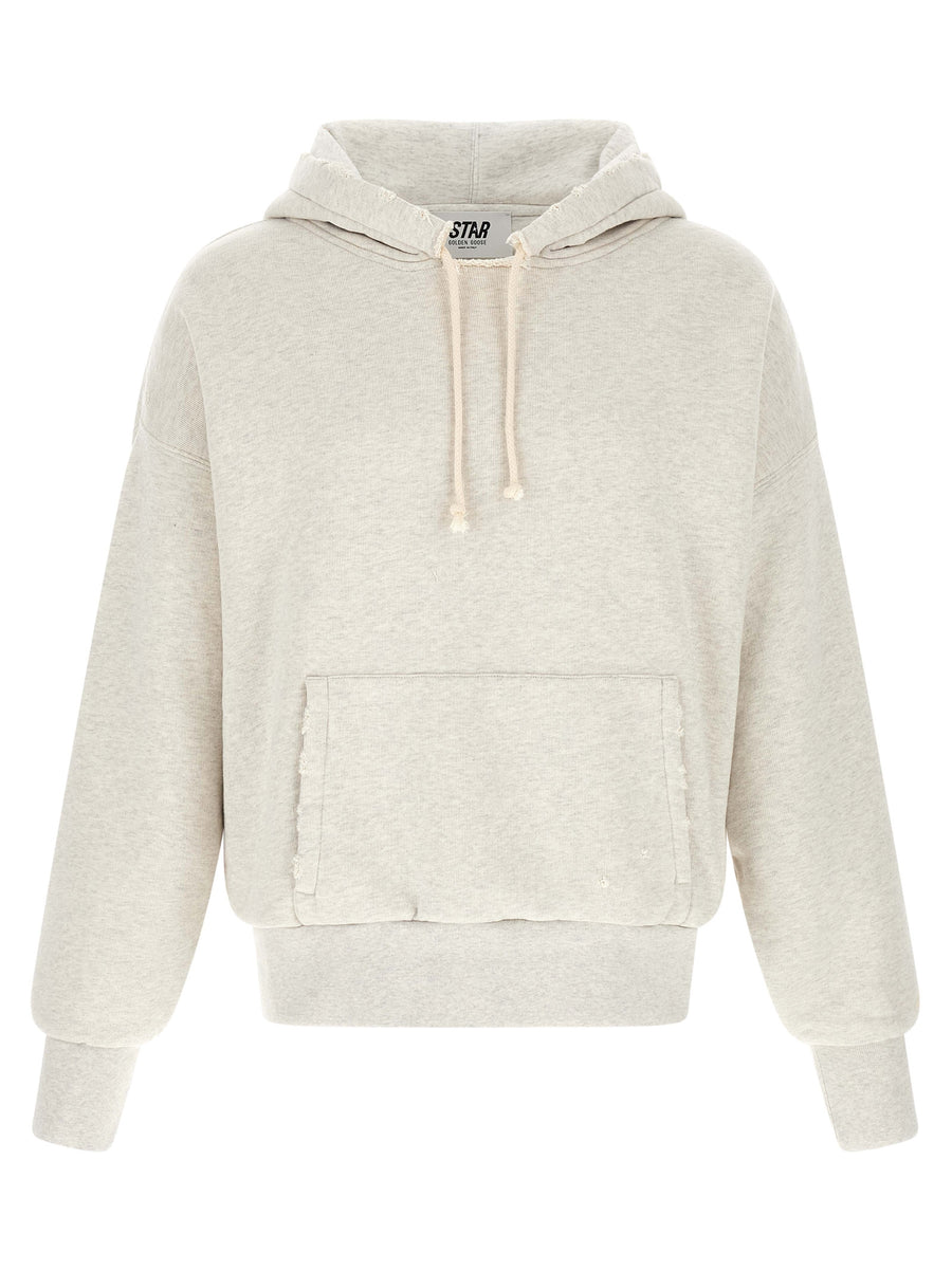 Golden Goose 100% Cotton hoodie in gray
