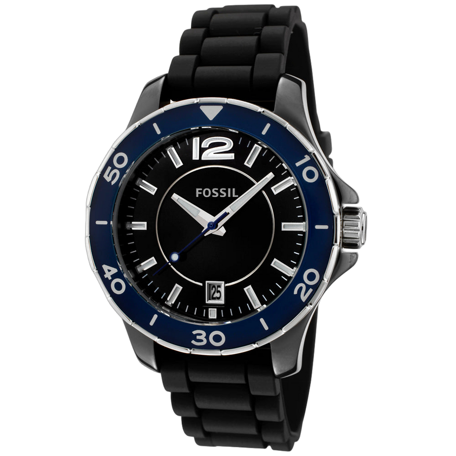 Fossil watch in black