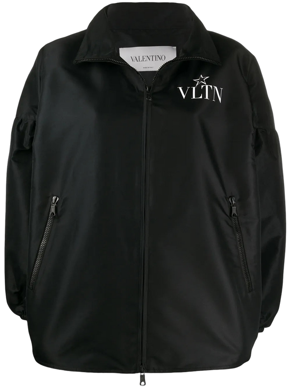Valentino Nylon jacket in black