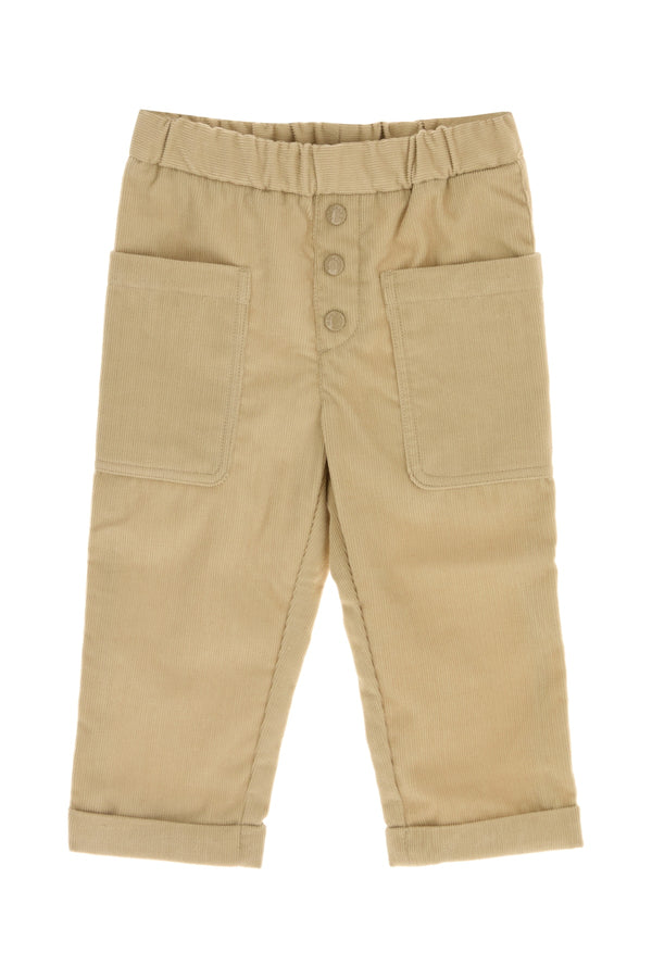 Trousers Beige Pantaloni