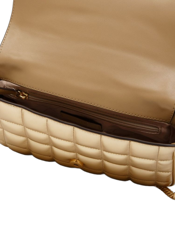 Michael Kors 100% Polyvinyl Chloride shoulder bag in pale gold