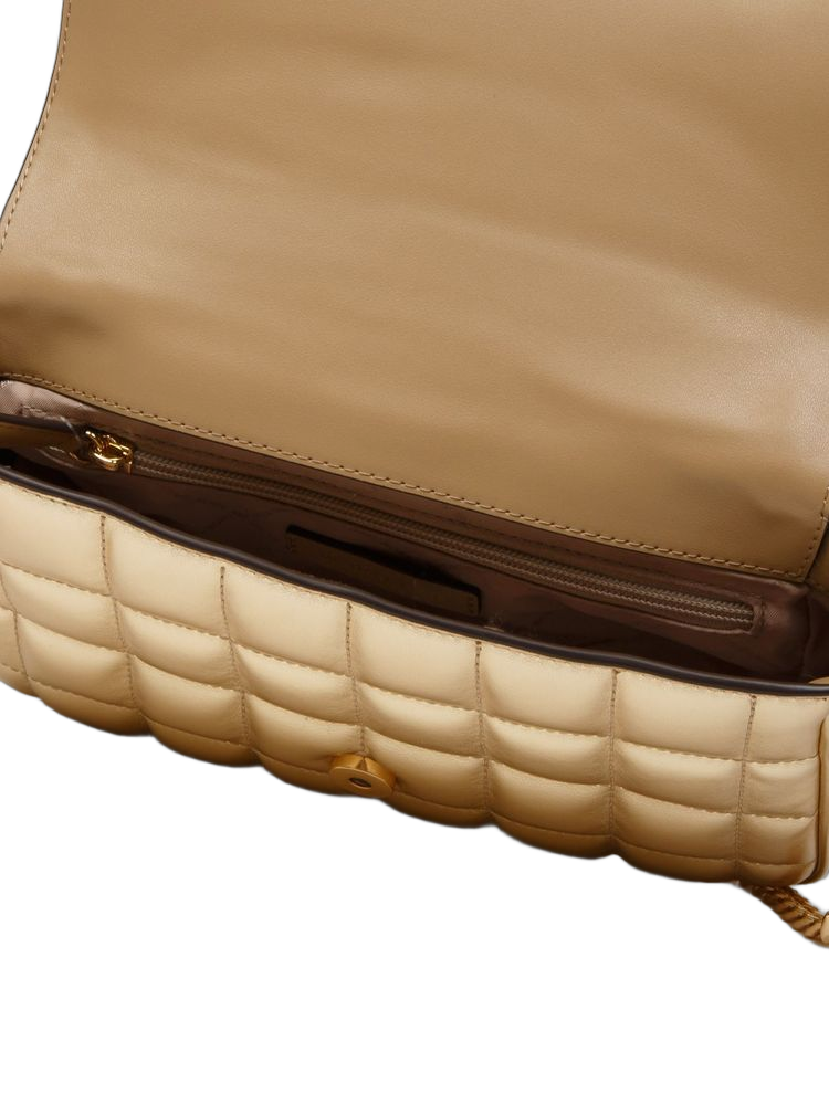 Michael Kors 100% Polyvinyl Chloride shoulder bag in pale gold