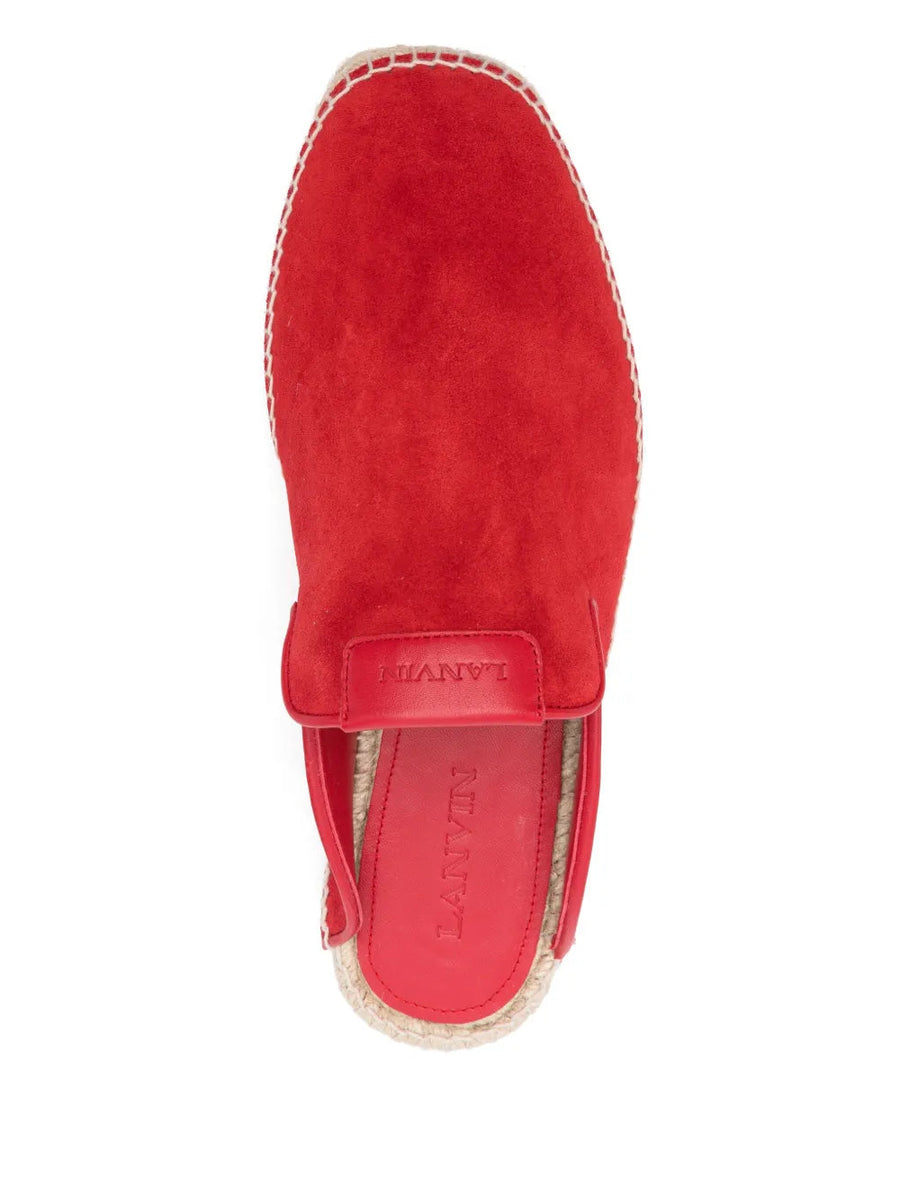 Lanvin espadrille flat in red
