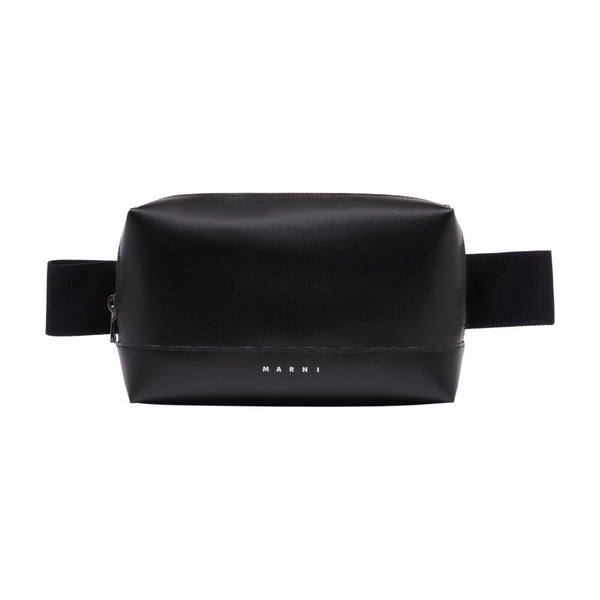 Marni synthetic belt bag in black