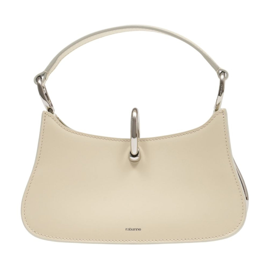 Rabanne Calfskin shoulder bag in beige