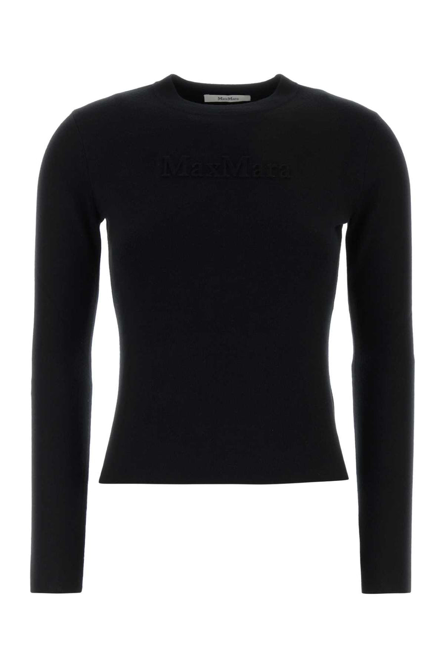 Black Wool Manto Sweater Nero Exterior: Virgin Maglie