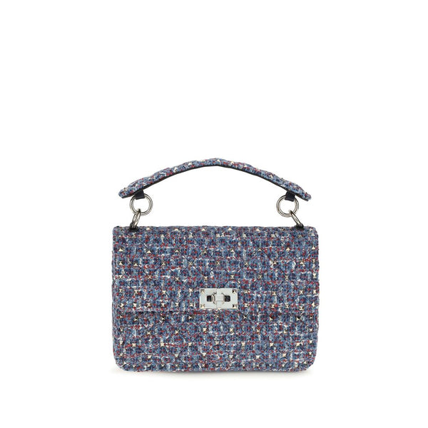 Valentino Garavani 100% Fabric shoulder bag in blue