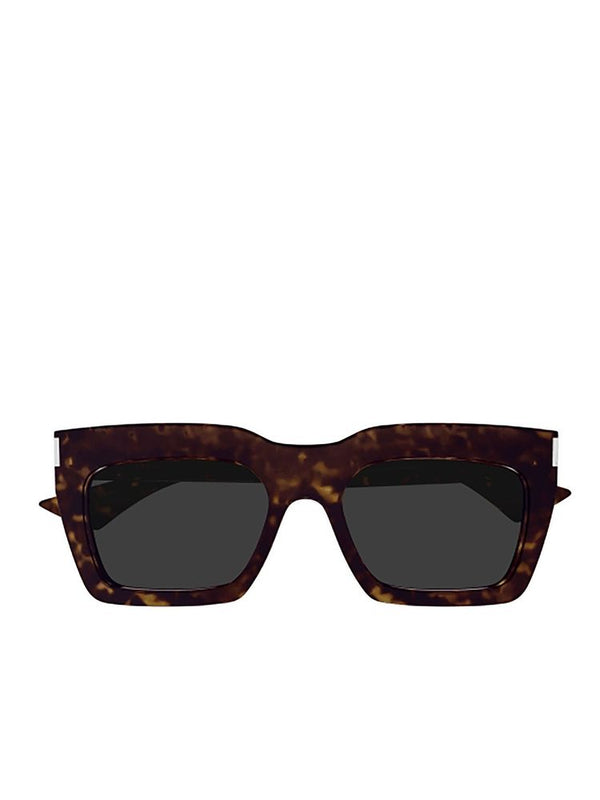 Saint Laurent SL Recycled Acetate frame sunglasses in brown