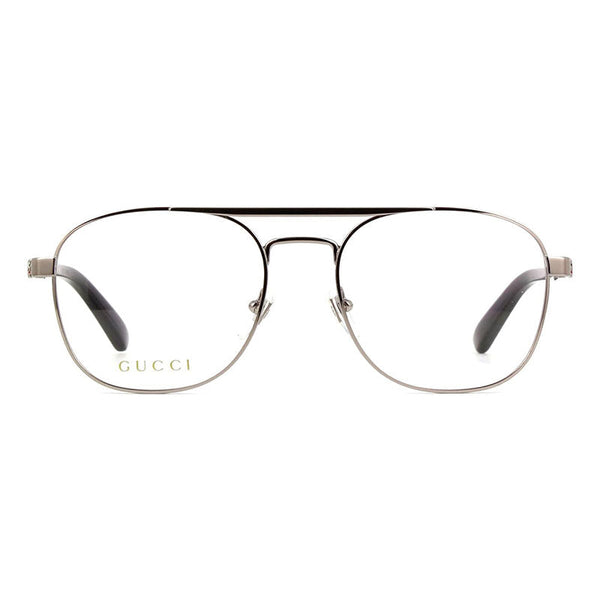 Gucci GG1290O001 Metal frame with acetate temples eyeglasses in black