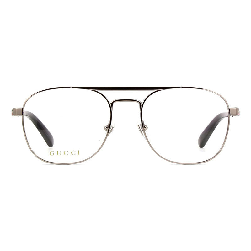 Gucci GG1290O001 Metal frame with acetate temples eyeglasses in black