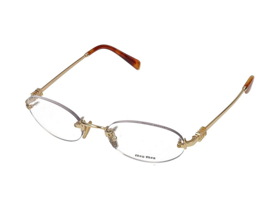 Miu Miu 0MU Metal eyeglasses in gold
