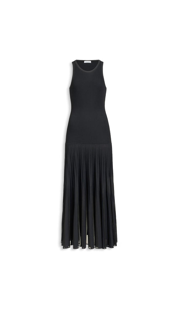 Maison AlaïA Mousseline dress in black