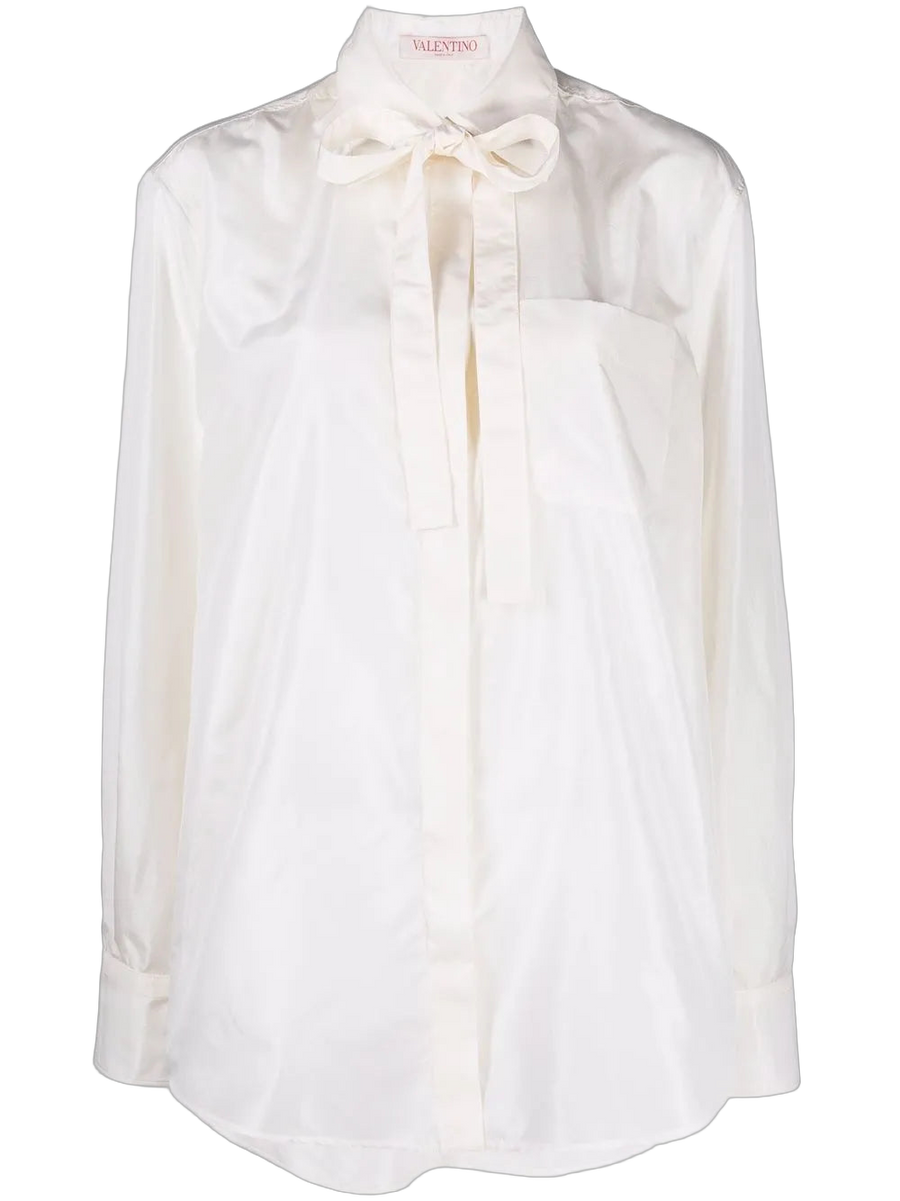 Valentino Silk shirt in white