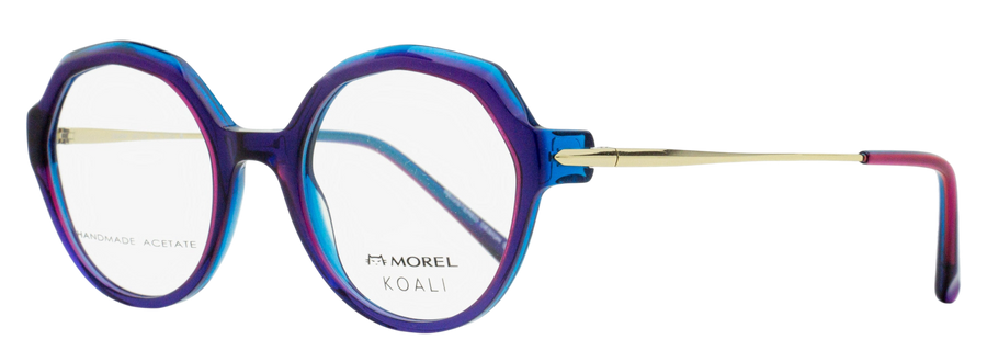 Morel Koali Iberis Eyeglasses 20128k Pd02 Purple-Gold 48mm Purple/gold Plastic (acetate)/metal