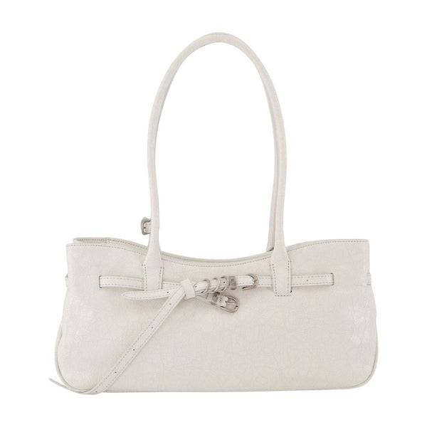Margesherwood Cowhide shoulder bag in white