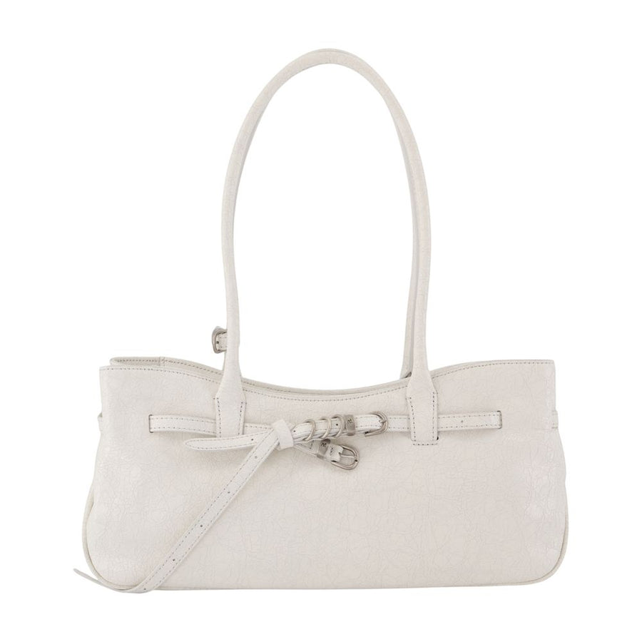 Margesherwood Cowhide shoulder bag in white
