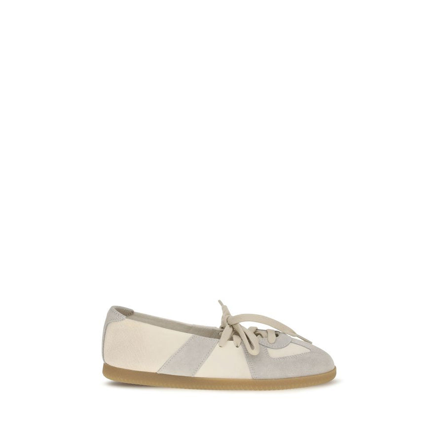 Maison Margiela Upper 100% Calf Leather Bos Taurus ballet flat in beige