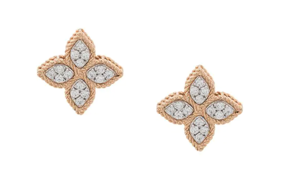 Roberto Coin 18kt gold earrings in rose gold
